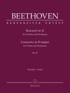 Concerto en ré majeur op. 61 Standard