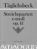 Quatuor en mi mineur oo. 41 