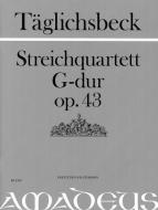 Quatuor en sol majeur op. 43 