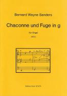 Chaconne und Fuge in g 