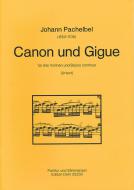 Canon und Gigue für drei Violinen und B.c. 