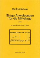 Einige Anweisungen für die Mittellage 