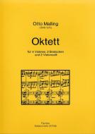 Oktett für 4 Violinen, 2 Bratschen und 2 Violoncelli 