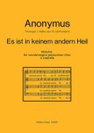 Es ist in keinem andern Heil 