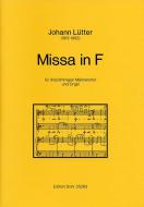 Missa in F für dreistimmigen Männerchor und Orgel 