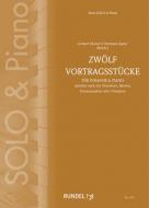 Zwölf Vortragsstücke 