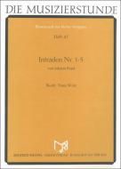Intrados n° 1-5 