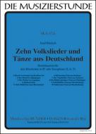 10 chants et danses populaires d'Allemagne 
