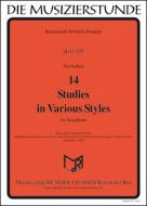14 études dans différents styles 