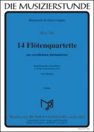 14 quatuors de flûtes 