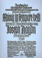 Missa in Tempore Belli HOB 22/9 