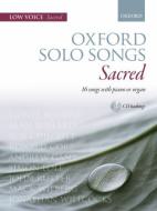 Oxford Solo Songs: Sacred (Voix grave) 