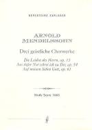 Drei geistliche Chorwerke 