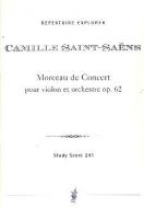 Morceau de concert für Violine und Orchester op. 62 