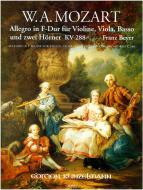 Allegro in F K. 288 