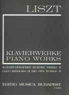 Klavierversionen eigener Werke 2 (I/16) 