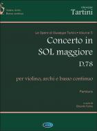 Volume 5: Concerto in Sol maggiore D78 
