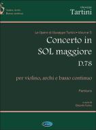 Volume 5: Concerto in Sol maggiore D78 