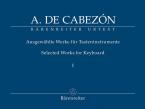 Pièces choisies pour instruments à clavier, volume I Standard