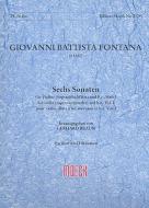 6 Sonaten 1 