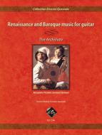 Renaissance And Baroque Music For Guitar 