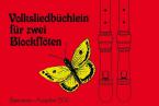 Volksliedbüchlein für zwei Blockflöten Standard