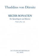 Sechs Sonaten für Quartfagott und Klavier 1 