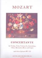 Concertante nach dem Quintett für Klavier und Bläser Es-Dur KV 452 