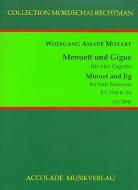 Menuett KV 576B und Gigue KV 574 