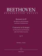 Concerto en ré majeur op. 61 