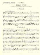 Erste Suite nach Tänzen aus Leopold Mozarts Notenbuch für Wolfgang Standard