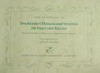 Dreyhundert Themata und Versetten 