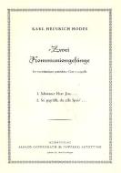 Zwei Kommunionlieder 