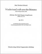 Wachet auf, ruft uns die Stimme Standard