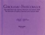 Le premier livre des Capricci, Ricercari et Canzoni de 1626 Standard