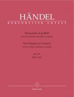 Sonate en trio en sol mineur op. 45048 HWV 390a Standard