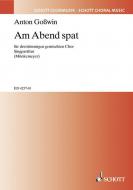 Am Abend spat Standard