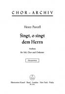Singt, o singt dem Herrn - O, sing unto the Lord Standard