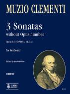3 Sonatas without Opus number 