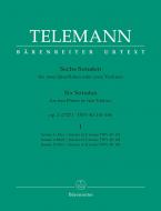 Six sonates op. 2 TWV 40:101, 102, 104 Standard