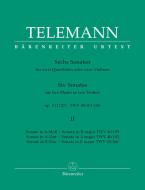 Six sonates op. 2 TWV 40:103, 105, 106 Standard