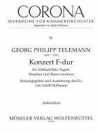 Concerto F Major TWV 52:F1 