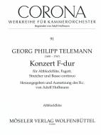Concerto F Major TWV 52:F1 