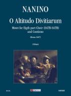 O Altitudo Divitiarum 