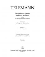 Ouverture des Nations anciens et modernes en sol majeur TWV 55:G4 