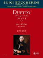 Duetto in e Flat Major op. 3/5 G60 