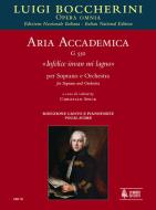Aria accademica Infelice invan mi lagno G550 