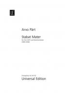 Stabat Mater für Chor SAT und Streichorchester 