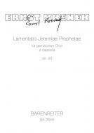 Lamentatio Jeremiae Prophetae op. 93 Standard