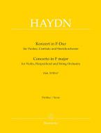 Concerto en fa majeur Hob: XVIII:6* 